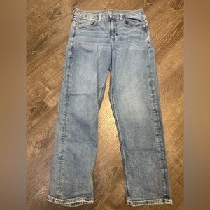 American Eagle Outfitters Blue 90s Straight Jeans